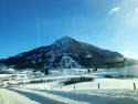 Another beautiful morning in Crested Butte, CO! The sun is shining and the mountains are dusted with powder!