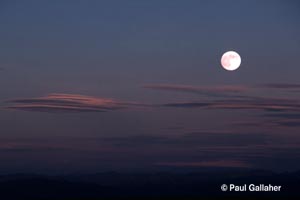 Late summer moonscape