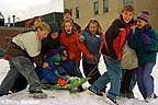 Recess at the Crested Butte Community School