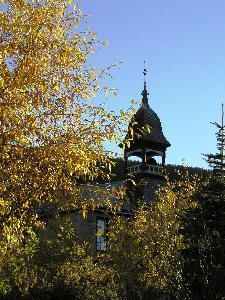The school bell tower
