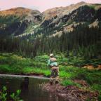 Crested Butte fly fishing in the summertime can be very rewarding!