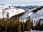 A sunny morning lights up Paradise Bowl and surrounding peaks.