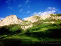 Rolling green hills and mountains! This is summertime in Crested Butte, Colorado! Photo by: Teresa Cesario