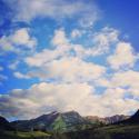 Blue skies in Crested Butte, CO