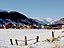 Late afternoon view of Crested Butte, with Paradise Divide in the background