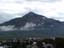 Low hanging clouds are lifting over Mt. Crested Butte as the town awakens and welcomes August.