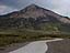 Bike path to Mt. Crested Butte on a cloudy morning.