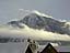 Mt. Crested Butte peeked through early morning clearing from the night’s snowstorm. Then the clouds closed in again, and it’s snowing some more. The new snow brings our Thanksgiving weekend snowfall total close to two feet.