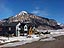 Mt. Crested Butte, viewed from the corner of 8th and Belleview