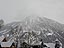 Mt. Crested Butte becomes almost an illusion, as it hides behind the wrath of a snow storm.