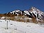 Spring skiing viewed from the bottom of Keystone chairlift