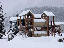 The local playground lies silent under 8 inches of new snow.