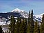 The view from the top of Keystone chairlift.