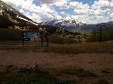 The view from the top of the Painter Boy lift is just as impressive in summer.  Most of the mountain bike trails at CBMR are open and riding great - this picture was taken before riding Columbine down to the base area.