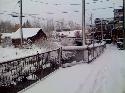 Another couple of inches of snow overnight, helping to pad the base up at the resort - when not snowing we've had good snow making conditions, so when they fire up the lifts on Thanksgiving weekend, there should be some good turns to be had.