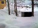 Its still snowing here in Crested Butte!  The bike outside our office was parked there yesterday, and now its barely visible!  Teo Bowl opened yesterday, and people we talked to used the words 