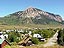 Overlooking the Town of Crested Butte.