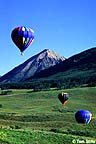 Balloons during Aerial Weekend