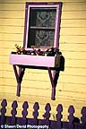 Classic victorian details on a windowsill in town