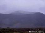 Rainy day mist on Mt. Emmons (Red Lady Bowl).