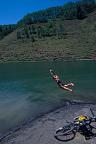 Cooling off at Long Lake