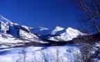 West Elk range in the snow