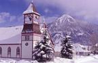 The Union Congregational Church on a winter’s day