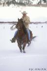 Winter cowboy