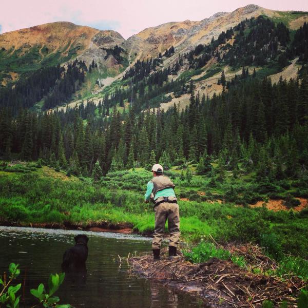 Crested Butte fly fishing in the summertime can be very rewarding!