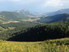 Hiking in Crested Butte, Colorado up Cement Creek.