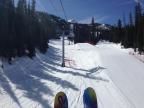 Skiing in Crested Butte, Colorado! No bad views here!